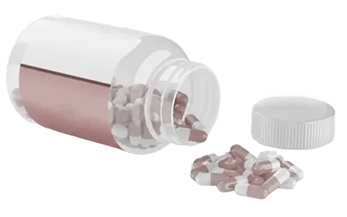 Frasco de Capsulas para Remédio Manipulado